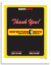 Load image into Gallery viewer, Custom Floor Mats Service Department New Mexico Independent Auto Dealers Association Store Paper