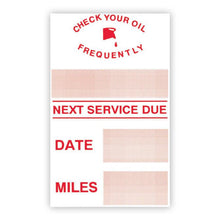 Load image into Gallery viewer, Stock Static Cling Reminders Service Department New Mexico Independent Auto Dealers Association Store Generic