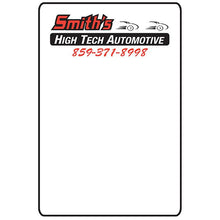 Load image into Gallery viewer, Custom 5 in 1 Static Cling Printing Supplies (Labels) Service Department New Mexico Independent Auto Dealers Association Store Light Adhesive 2 5/8" x 1 7/8"