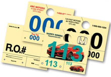 Load image into Gallery viewer, Custom RL-78 Service Dispatch Numbers Service Department New Mexico Independent Auto Dealers Association Store