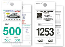 Load image into Gallery viewer, Custom Adver Tag™ 5 Part Dispatch Numbers Service Department New Mexico Independent Auto Dealers Association Store