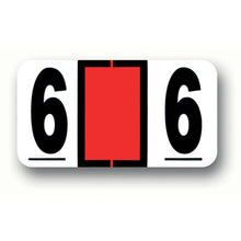 Load image into Gallery viewer, File Right™ Number Labels (Ringbooks) Service Department New Mexico Independent Auto Dealers Association Store 6