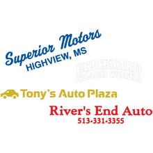 Load image into Gallery viewer, Custom Die-Cut Auto Decals Sales Department New Mexico Independent Auto Dealers Association Store