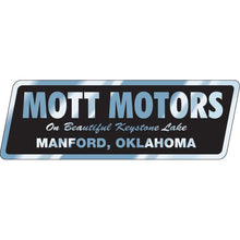 Load image into Gallery viewer, Custom Auto Decals Sales Department New Mexico Independent Auto Dealers Association Store Chrome Polyester Style B