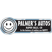 Load image into Gallery viewer, Custom Auto Decals Sales Department New Mexico Independent Auto Dealers Association Store Chrome Polyester Style E