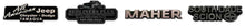 Load image into Gallery viewer, Custom 3-Dimensional Plastic Name Plates Sales Department New Mexico Independent Auto Dealers Association Store
