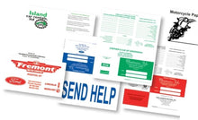 Load image into Gallery viewer, Custom Paper Document Holders (Vehicle Paper Wallets) Sales Department New Mexico Independent Auto Dealers Association Store