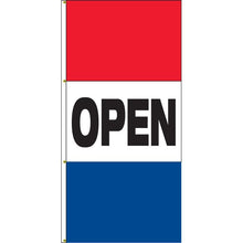 Load image into Gallery viewer, Drapes Sales Department New Mexico Independent Auto Dealers Association Store Open -Horizontal Stripes