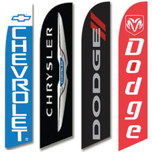 Load image into Gallery viewer, Manufacturer Swooper Banners Sales Department New Mexico Independent Auto Dealers Association Store Chevrolet