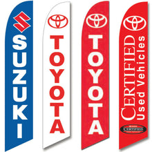 Load image into Gallery viewer, Manufacturer Swooper Banners Sales Department New Mexico Independent Auto Dealers Association Store Suzuki