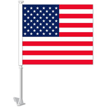 Load image into Gallery viewer, Clip-On Window Flags (Standard Flags) Sales Department New Mexico Independent Auto Dealers Association Store American Flag