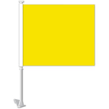 Load image into Gallery viewer, Clip-On Window Flags (Standard Flags) Sales Department New Mexico Independent Auto Dealers Association Store Yellow