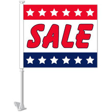 Load image into Gallery viewer, Clip-On Window Flags (Standard Flags) Sales Department New Mexico Independent Auto Dealers Association Store Patriotic - Sale