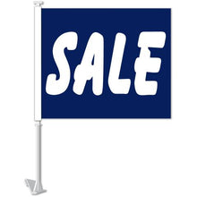 Load image into Gallery viewer, Clip-On Window Flags (Standard Flags) Sales Department New Mexico Independent Auto Dealers Association Store Sale - Blue