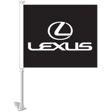 Load image into Gallery viewer, Clip-On Window Flags (Manufacturer Flags) Sales Department New Mexico Independent Auto Dealers Association Store Lexus