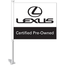 Load image into Gallery viewer, Clip-On Window Flags (Manufacturer Flags) Sales Department New Mexico Independent Auto Dealers Association Store Lexus Certified Pre-Owned