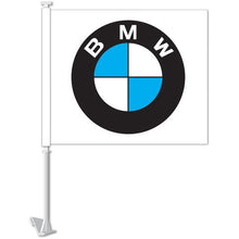 Load image into Gallery viewer, Clip-On Window Flags (Manufacturer Flags) Sales Department New Mexico Independent Auto Dealers Association Store BMW