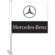 Load image into Gallery viewer, Clip-On Window Flags (Manufacturer Flags) Sales Department New Mexico Independent Auto Dealers Association Store Mercedes-Benz