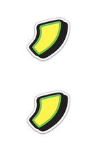 Load image into Gallery viewer, Giant Magnetic Slogans, Comma & Period Sales Department New Mexico Independent Auto Dealers Association Store Comma Yellow with Green Border