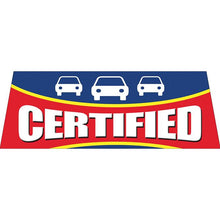 Load image into Gallery viewer, Windshield Banners Sales Department New Mexico Independent Auto Dealers Association Store Certified