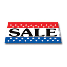 Load image into Gallery viewer, Windshield Banners Sales Department New Mexico Independent Auto Dealers Association Store Sale -Red White and Blue
