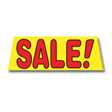 Load image into Gallery viewer, Windshield Banners Sales Department New Mexico Independent Auto Dealers Association Store Sale -Red and Yellow