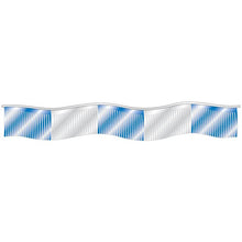 Load image into Gallery viewer, Streamers and Pennants Sales Department New Mexico Independent Auto Dealers Association Store Metallic Streamers - Blue/Silver