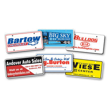 Load image into Gallery viewer, Custom Plastic License Plates Sales Department New Mexico Independent Auto Dealers Association Store