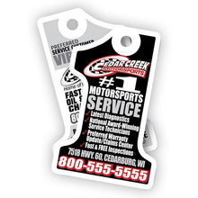 Load image into Gallery viewer, Custom Punchable Key Fobs Sales Department New Mexico Independent Auto Dealers Association Store Style G