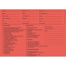 Load image into Gallery viewer, Custom Deal Envelopes (Deal Jackets) Sales Department New Mexico Independent Auto Dealers Association Store Salmon