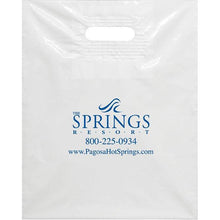 Load image into Gallery viewer, Custom Plastic Patch Handle Bags Sales Department New Mexico Independent Auto Dealers Association Store 15" x 18" x 4" Bag