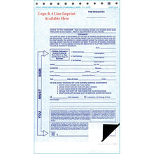 Load image into Gallery viewer, Imprinted Night Drop Envelopes Service Department New Mexico Independent Auto Dealers Association Store 2 Part (State)