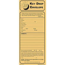 Load image into Gallery viewer, Kraft Key Drop Night Drop Envelopes (100 Per Box) Service Department New Mexico Independent Auto Dealers Association Store Kraft Key Drop No Checklist