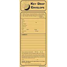 Load image into Gallery viewer, Kraft Key Drop Night Drop Envelopes (500 Per Box) Service Department New Mexico Independent Auto Dealers Association Store Kraft Key Drop No Checklist