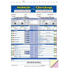 Load image into Gallery viewer, Imprinted Generic Multi-Point Inspection Forms Service Department New Mexico Independent Auto Dealers Association Store Generic - Vehicle Checkup