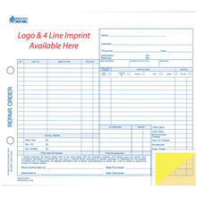 Load image into Gallery viewer, Imprinted Repair Orders Service Department New Mexico Independent Auto Dealers Association Store (Form #RO-600-3)