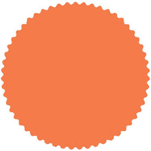 Load image into Gallery viewer, Custom 2" Starburst Labels Service Department New Mexico Independent Auto Dealers Association Store Orange Fluorescent