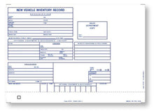 Load image into Gallery viewer, Vehicle Inventory Cards Office Forms New Mexico Independent Auto Dealers Association Store