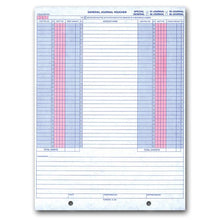 Load image into Gallery viewer, General Journal Vouchers Office Forms New Mexico Independent Auto Dealers Association Store (Form #A-150)