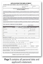Load image into Gallery viewer, Application For Employment Office Forms New Mexico Independent Auto Dealers Association Store