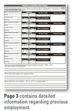 Load image into Gallery viewer, Application For Employment Office Forms New Mexico Independent Auto Dealers Association Store