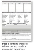Load image into Gallery viewer, Application For Employment Office Forms New Mexico Independent Auto Dealers Association Store