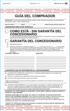 Load image into Gallery viewer, Imprinted Buyers Guide Sales Department New Mexico Independent Auto Dealers Association Store As-Is - Spanish