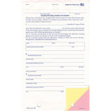 Load image into Gallery viewer, Odometer Disclosure Statements - No Screen Sales Department New Mexico Independent Auto Dealers Association Store (Form #ODOM-103-N) - No Screen