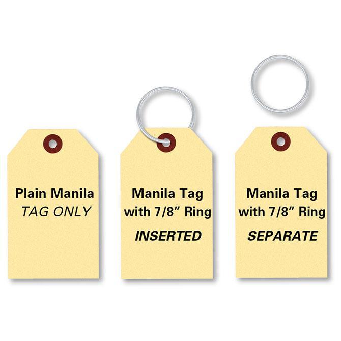 Manila Key Tags - Tag with Ring Inserted Sales Department New Mexico Independent Auto Dealers Association Store