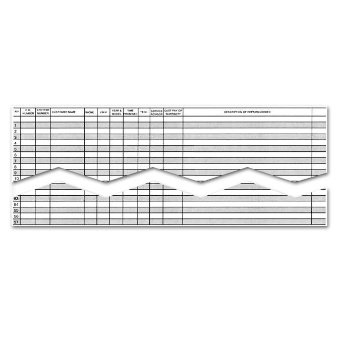Route Sheet/Appointment Pad (Form RS-57) Service Department New Mexico Independent Auto Dealers Association Store
