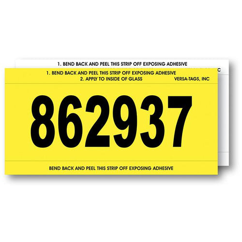 Imprinted Stock Number Mini Signs Sales Department New Mexico Independent Auto Dealers Association Store