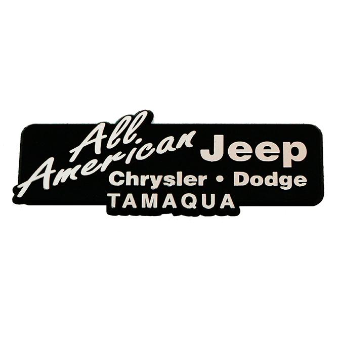 Custom 3-Dimensional Plastic Name Plates Sales Department New Mexico Independent Auto Dealers Association Store