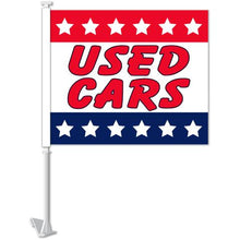 Load image into Gallery viewer, Clip-On Window Flags (Standard Flags) Sales Department New Mexico Independent Auto Dealers Association Store Patriotic - Used Cars
