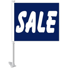 Load image into Gallery viewer, Clip-On Window Flags (Standard Flags) Sales Department New Mexico Independent Auto Dealers Association Store Sale - Blue
